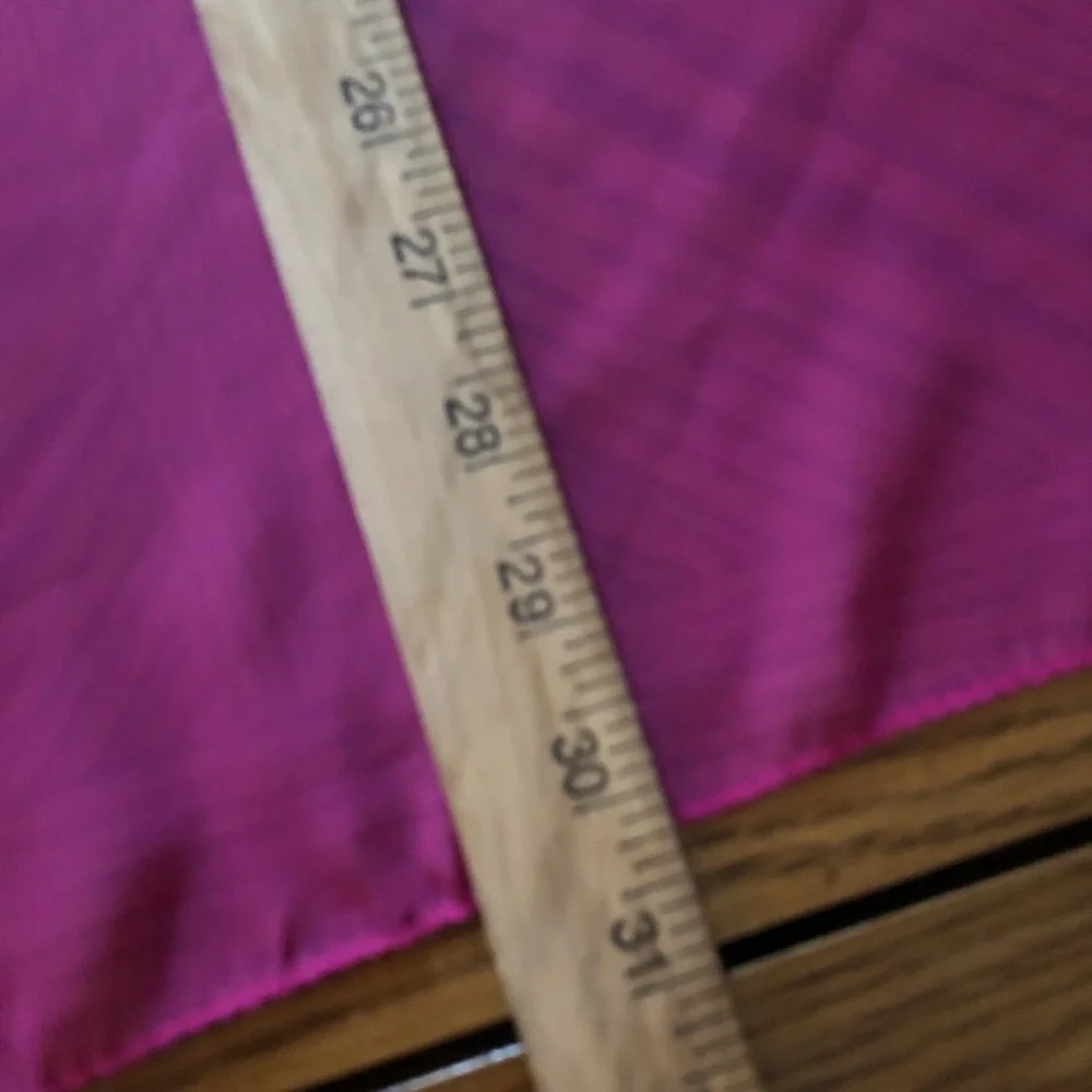 Vintage Sheer Pink Silk Chiffon Scarf